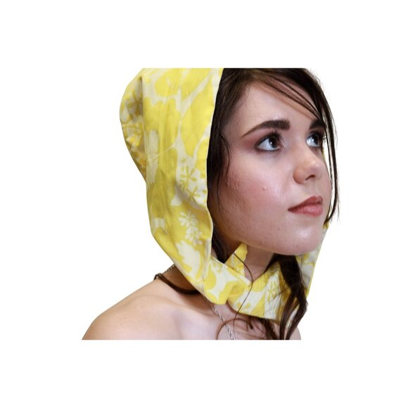 Summer Garden Hat Head Scarf Vintage Accessories - Picture 1 of 2